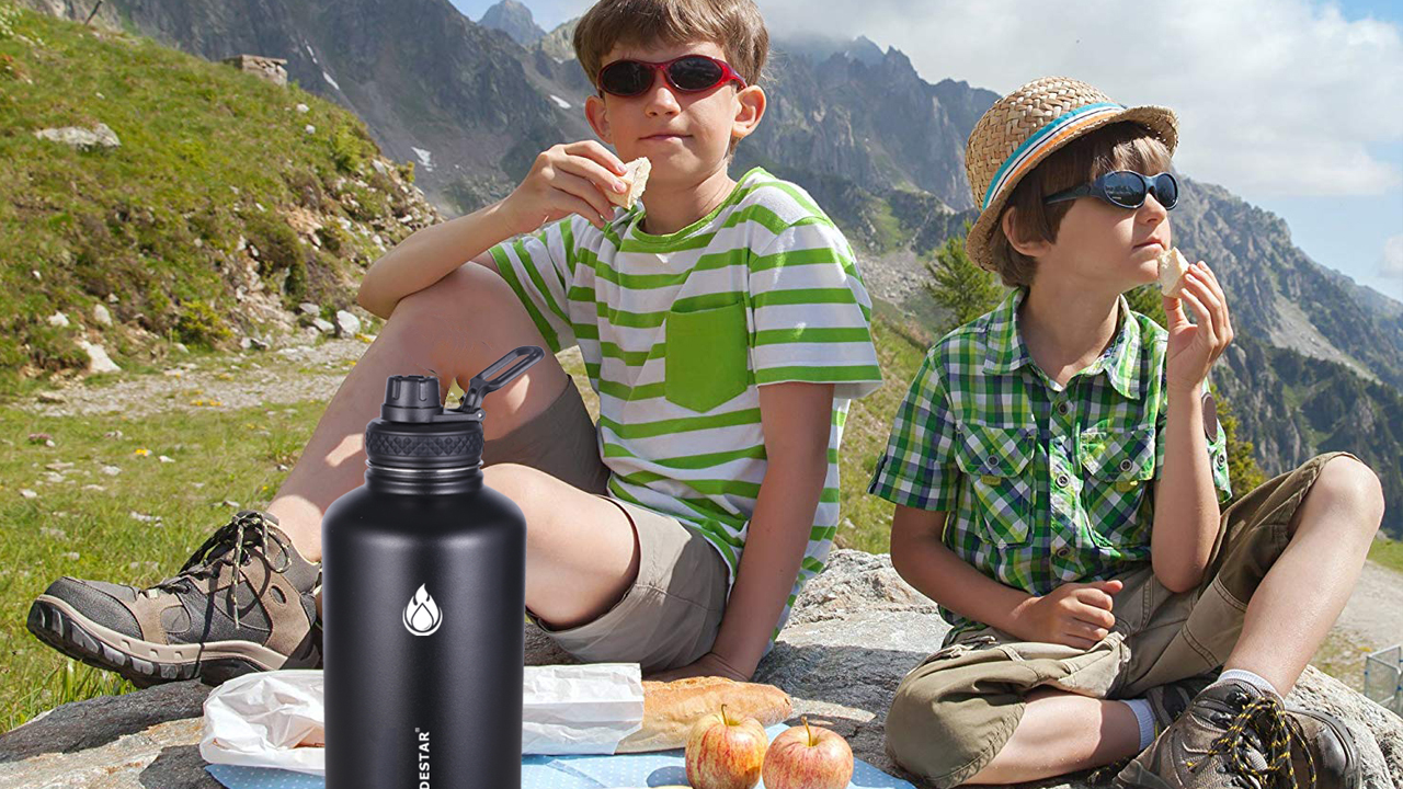 SENDESTAR 64 oz Beer Growler Double Wall Vacuum Insulated Leak